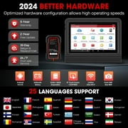LAUNCH X431 Pro V 5.0 2024 New Bidirectional Car Scan Tool with CANFD/DOIP,FCA AutoAuth,Online Coding&37+Reset All Systems Diagnostic Scanner