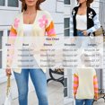 thumbnail image 3 of WRKEKC Cardigan Sweaters for Women Color Block Long Sleeve Open Front Loose Fit Knit Cardigan with Pockets, 3 of 8