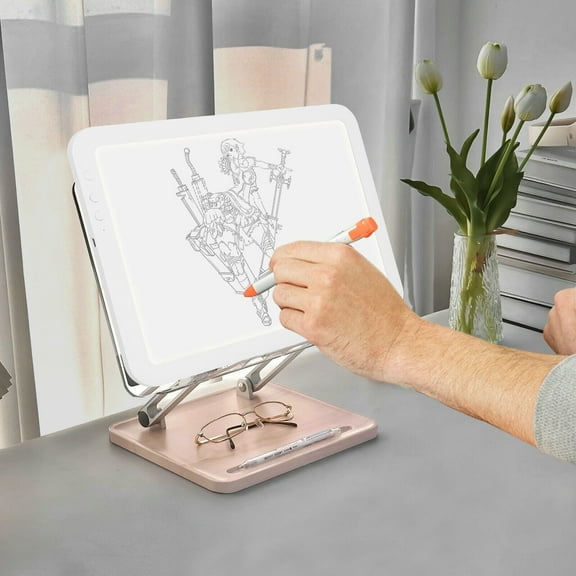 Portable Wireless LED Bright Light Pad 3 Light Colors Light Board for Painting 13.7*10.2 in