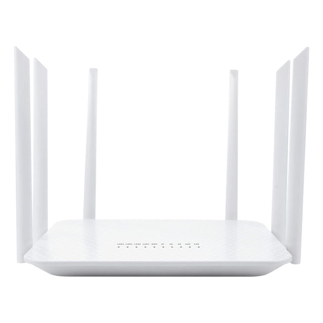 Router Modem 4G LTE TUOSHI AC1200 Doble Banda 1200Mbps Chipset Qualcomm 6 Antenas Ranura SIM