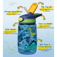 thumbnail image 7 of Opard Kids Water Bottle, BPA Free Tritan 13.5oz Water Bottle with Leakproof Lid, Straw & Carrying Loop for Toddlers, 7 of 7