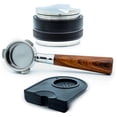 thumbnail image 1 of Coffee 54mm Bottomless Portafilter + 53mm Coffee Distributor & Tamper + for the Barista Express, 1 of 6