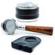 thumbnail image 1 of Portafiltro Sin Fondo de Café de 54 Mm + Distribuidor de Café de 53 Mm y PisóN + Tapete de Apisonar Para Barista Express, 1 of 5