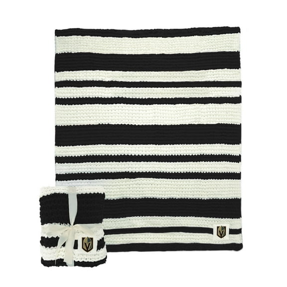 Vegas Golden Knights 50" x 60" Cable-Knit Throw Blanket