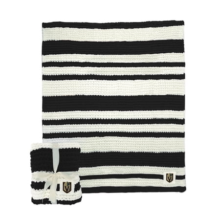Vegas Golden Knights 50 x 60 Cable-Knit Throw Blanket