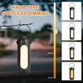 thumbnail image 2 of CJC Mini Tent Lights Camping Lantern Rechargable,10000mAh Large Capacity Battery,Two Color Stepless Dimming,90° Free Folding,Built-in Flashlight,Up to 180 Hours of Runtime, 2 of 9