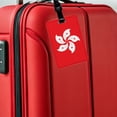 thumbnail image 5 of Hong Kong Country Flag Faux Leather Travel Luggage Tag, 5 of 7