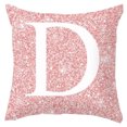 thumbnail image 1 of Housse de Coussin Lettre Décorative Alphabet pour la Maison, 1 of 10
