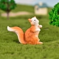 thumbnail image 5 of Naierhg Squirrel Animal Figurine Craft DIY Miniature Fairy Garden Bonsai Ornament, 5 of 8
