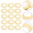 thumbnail image 3 of 50pcs Flat Washer Plated Replacement Washer Fixing Hardware For Outdoor Use Repair, 3 of 8
