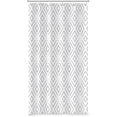 thumbnail image 4 of Checkered Farmhouse Fabric Shower Curtain Black White Plaid Neutral Polyester Bathtub Curtain Western Striped Splicing Shower Curtains for Kids Bathroom Decor Waterproof with Hooks,72x84 Inch, 4 of 6