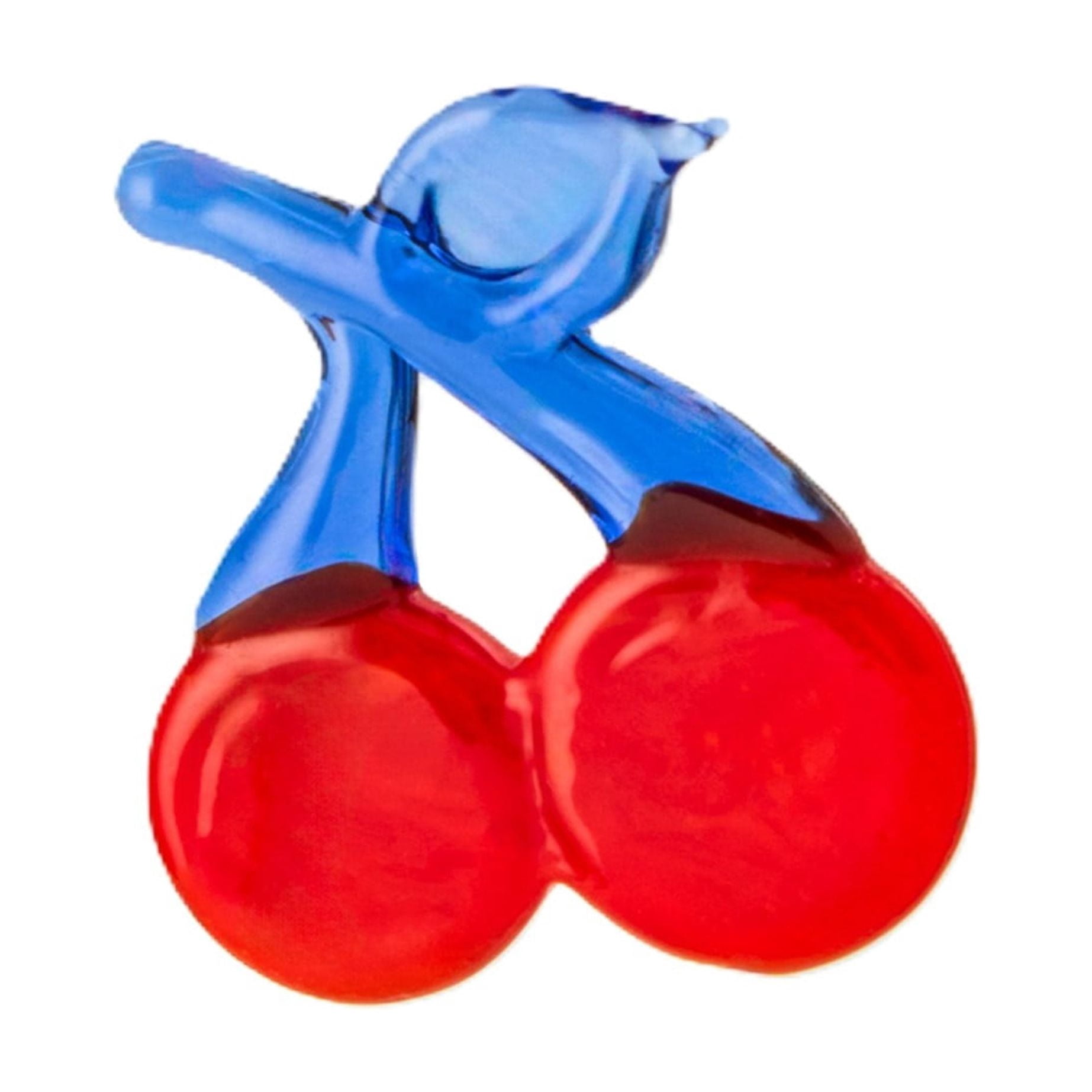 Thyme & Table Charm Icon Drinkware Patriotic Cherries Drinking Glasses, 12 fl oz, Set of 2