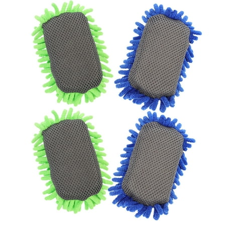 LOLIPPYY 4Pcs Whiteboard Erasers Dry Erase Board Cleaner Durable Assorted Color