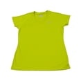 thumbnail image 1 of Under Armour Women's Smash Yellow Tech V-Neck Jersey Short Sleeve Soccer - M, 1 of 2