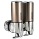 thumbnail image 2 of Dispensador de jabón líquido para ducha de montaje en pared, dispensadores de champú manuales para baño de Hotel Toliet6030, tazas dobles, 2 of 10