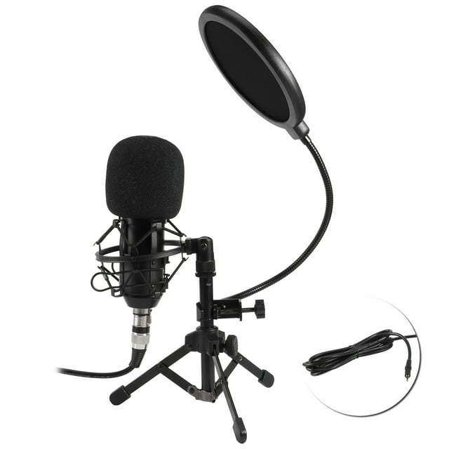 Kit de micrófono condensador BM-800 para grabación de estudio, equipos de transmisión de teléfonos informáticos