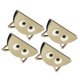 thumbnail image 1 of Hebilla decorativa, 4 piezas de hebilla de metal con dibujos animados, hebilla de metal con valor excepcional, 1 of 14