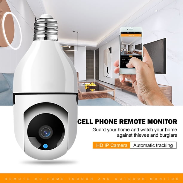 E27 Bulb Camera 1080P HD Cámara de seguridad inalámbrica (fuente de luz única)