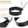 thumbnail image 3 of A-XINTONG 2PCS Nonstick Stainless Steel Fried Egg Shaper Pancake Mold Kitchen Utensil for Creative Breakfast Frying Egg Ring Omelette Mold Cooking Tools Kitchen Accessories Gadget, 3 of 7