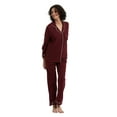 thumbnail image 3 of GLOBAL Womens Cotton Knit Sleepwear Matching Pajamas Set for Couple Loungewear,Sizes S to XXL, 3 of 6