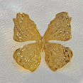 thumbnail image 3 of LEEYNEER4PCS Simplistic Embossed Gold Butterfly Brooch Pin Nature Inspire Insect Jewelry  Gold, 3 of 7
