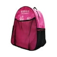 thumbnail image 4 of Mochila para patines duradera con correa de hombro ajustable para patines profesionales Rosa, 4 of 9