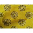 thumbnail image 4 of oneOone Cotton Cambric Fabric Floral Block Printed Fabric 1 Yard 56 Inch Wide, 4 of 4