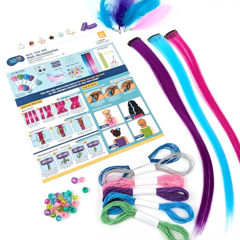 Hello Hobby Create Your Own Multicolor Hair Accessories Kit  display picture 3