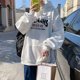 thumbnail image 3 of Sudadera con capucha y estampado gráfico negro para hombre, ropa masculina, sudadera de hip hop, sudaderas baratas, ofertas al por mayor, sudaderas con capucha de invierno, 3 of 5