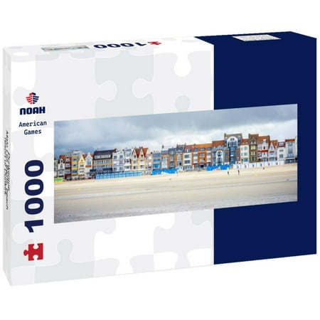 Noah Jigsaw Puzzle Dunkerque - Malo Les Bains, beach resort of Dunkirk. Nord Pas de Calais, France, Panorama Panorama 1000 Pieces