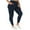 Navy, variant on Erwazi Womens Fall Winter Leggings Plus Size Fleece Lined Yoga Pants Buttery Soft High Waist Stretch Athletic Workout Pants with Pockets