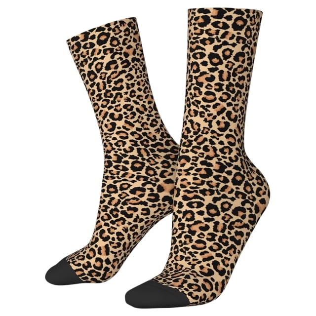 Bas Imprimés Stylés pour le Quotidien par Bas - Couvre-Jambes Transparents Confortables pour Hommes et Femmes