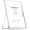 Silver, variant on Gold 5x7" Floating Picture Frames Adjustable for (3.5x5" & 4x6") Photos Elegant Tabletop/Shelf Display Picture Frames,Classy Wedding Frame,Thanksgiving