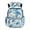 Blue Sea Turtle Print, variant on Pzuqiu Sunflower Capybara Print 17 Inch School Backpacks Breathable Padded Straps Featherweight Multiple Pockets Casual Bookbags for Teens Students Daily Commute Travel