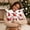 White, variant on JollyMart Christmas Throw Pillow Cover with 3D Embossed Design,Polyester Cushion Slipcovers Hidden Zipper for Sofa Couch Bed Holiday Home Decor,1pcs
