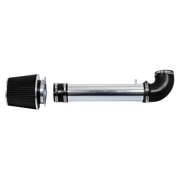 Rtunes Racing Short Ram Air Intake Kit Filter Combo Compatible For 88-95 4Runner / Pick Up / T100 2.4L (Black)