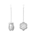 thumbnail image 2 of 2pcs Stainless Steel Loose Tea Infuser Creative Tea Strainer Tea Bag Steeper for Home Office (Pumpkin+Owl), 2 of 7