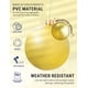 thumbnail image 2 of Adornos navideños, bolas gigantes inflables para disfraz de agente, 2 of 7
