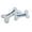 Set Of Both Size Toys, variant on Freezable Dog Bone Shaped Toy for Dental Health Strong Teeth Gums Vanilla Scent (Small - 5 Inch Bone Toy)