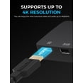 thumbnail image 3 of Conmutador KVM SABRENT USB-C para 1 PC y 2 pantallas, 60 W PD, 3 of 7