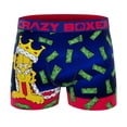thumbnail image 2 of CRAZYBOXER Men's Underwear Garfield Resistant Lightweight Boxer Brief Non-slip waistband (3 PACK), 2 of 7