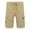 b-134Khaki510, variant on Men Shorts Summer Foreign Trade Street Straight Youth Knee Length Shorts Popular Work Shorts Male Solid Color Outdoor Male Boho Bottoms