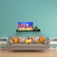 thumbnail image 3 of InPlace Wall Shelf, Rectangle Wood Floating Stafford Picture Ledge, 31" W x 4" D x 5" H, 3 of 5