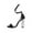 Black, variant on Womens Sexy Suede Ankle Strap Rhinestone High Heel Buckle Chunky Sandals