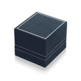 thumbnail image 2 of Gold Plated Black Japanese Akoya Pearl & Enamel Maggie Ring for Women, Size 6.5, 2 of 7