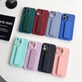 thumbnail image 5 of For iPhone 16 15 14 13 Pro Max Case Wrist Strap Magnetic Stand Kickstand Silicone Protective Case for iPhone 11 12 XS Support Black For iPhone 11Pro, 5 of 5