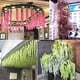 thumbnail image 3 of 12 piezas 3.6 'Seda artificial Wisteria Vine Ratta Colgante Flor Guirnalda Cuerda Fiesta en casa Boda Decoración Rosa sincero  Patio y Jardin, 3 of 5