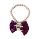thumbnail image 4 of Collar para gato, collar ajustable para perros pequeños y medianos, gatitos y conejos violeta S, 4 of 8