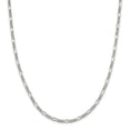 thumbnail image 1 of 925 Sterling Silver 4mm Figaro Chain 18 Inch, 1 of 5