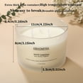 thumbnail image 5 of KBHOMFRA Scented Candle for Home, White Gardenia Soy Wax 12.4oz Large Capacity,3-Wick 70 Hours Burn,for Festival Luxury Gift, 5 of 9